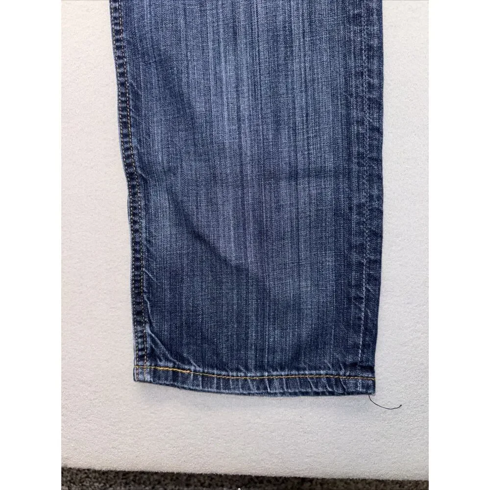 Levis 541 Athletic Fit Jeans Mens 34x30 Medium Wash Stretch Denim Blue